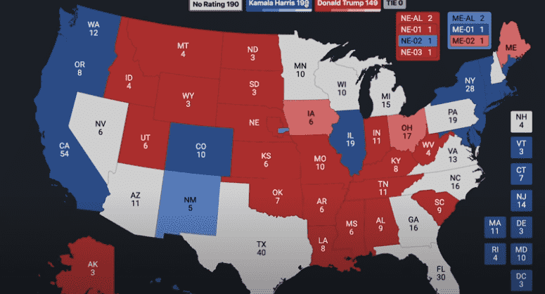 Kamala Harris and Donald Trump face off in a heated debate, as polls show a tight race leading up to the November 5 election.